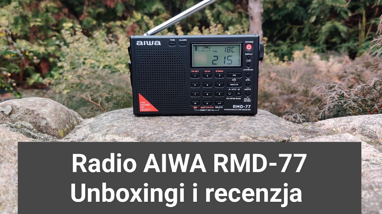 Radio AIWA RMD-77. Unboxingi i recenzja.