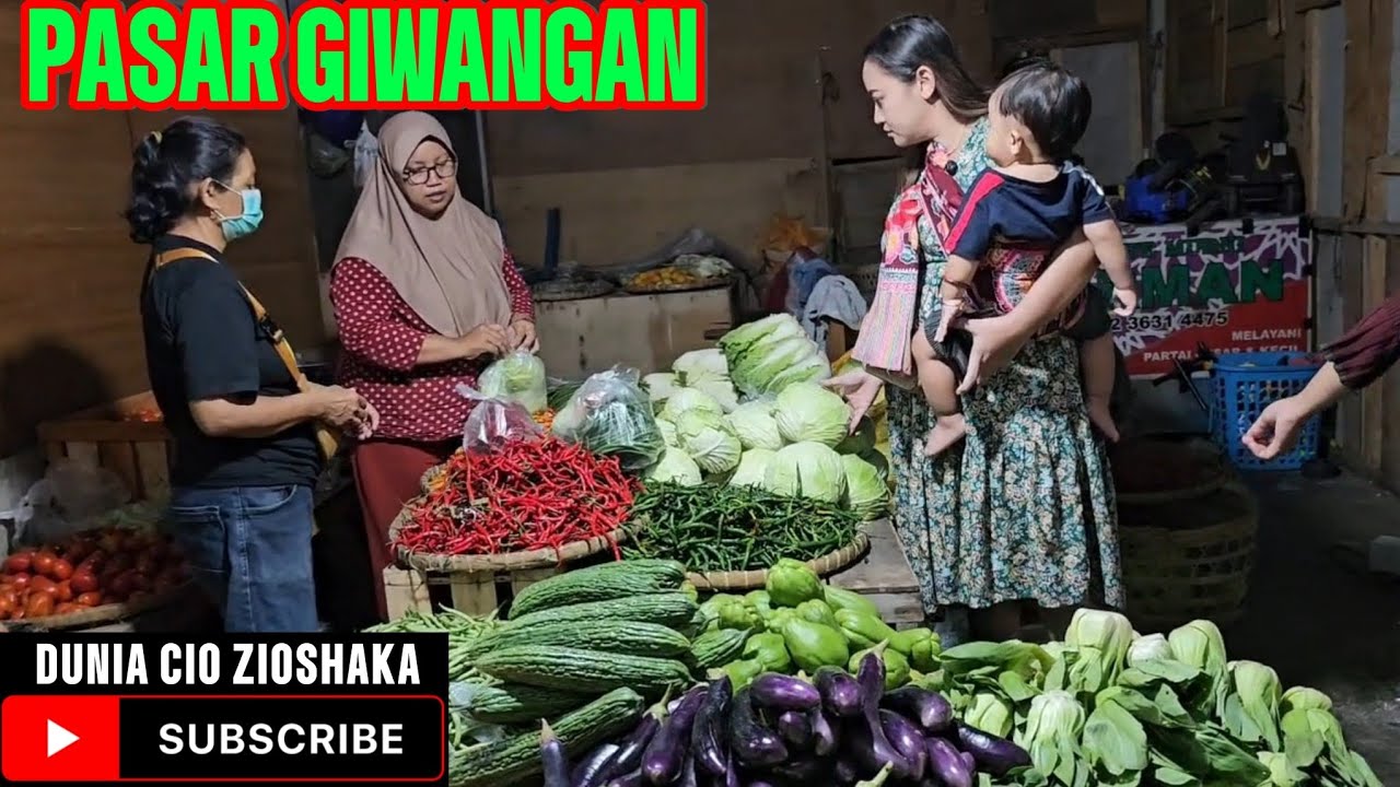 PASAR GIWANGAN: Pasar 24 jam di selatan Jogja!!