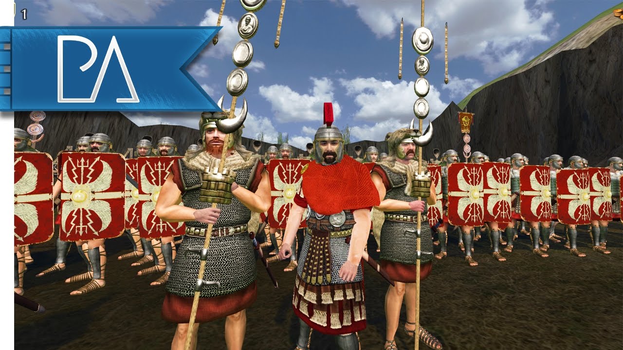 Romans Vs Barbarians: Gladiator Battle Scene - Rise and Fall - Mount & Blade: Warband Gameplay
