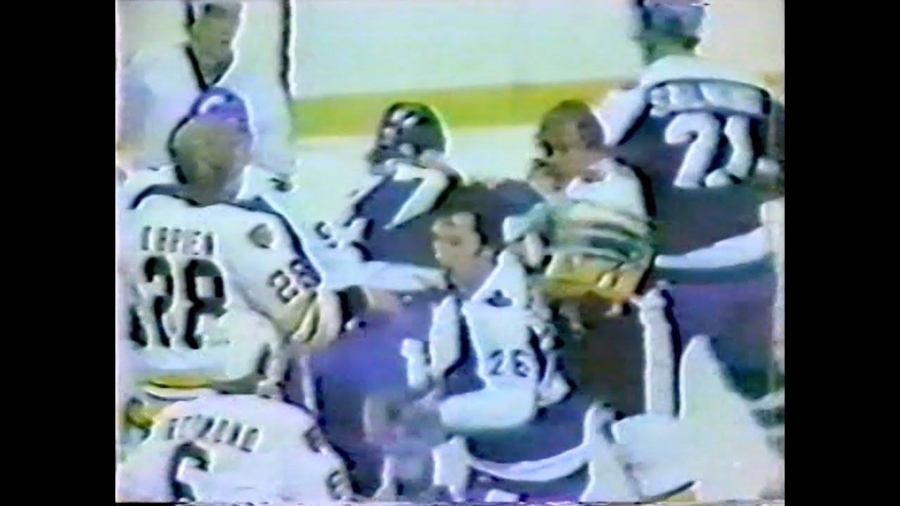 NHL Boston Bruins Fights, 1978 - 1981