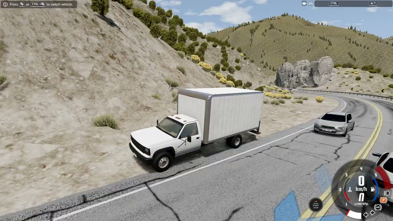 CARGO with a Steering Wheel | BeamNG.drive