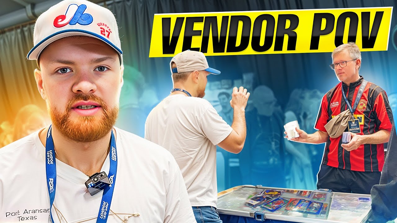 LONDON CARD SHOW DAY 1 - VENDOR POV
