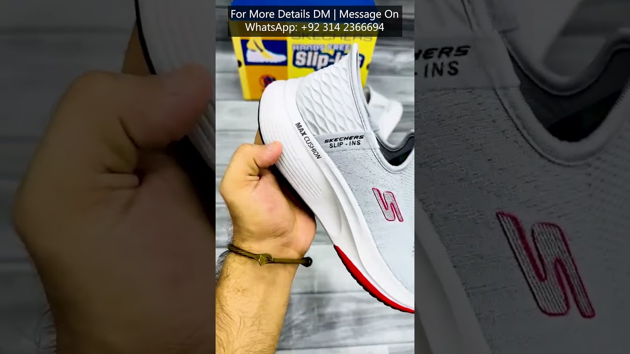 Max Cushion SLIP-INS Skechers | Skechers Branded Shoes Video - Shoezen Men Shoes Collection