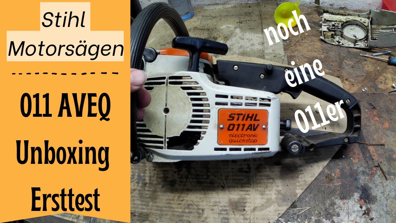 Eine Stihl 011 kommt selten allein... wenigstens bei uns