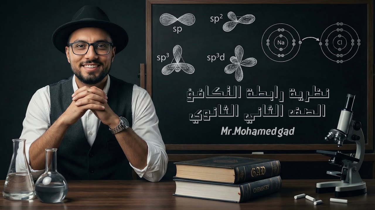 نظرية رابطة التكافؤ والتهجين الصف الثاني الثانوي