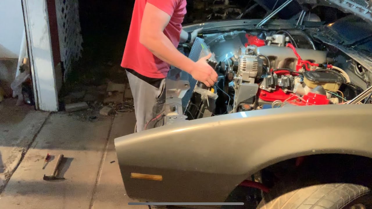 1983 3rd gen ls swap UPDATE 3 radiator and electric fans