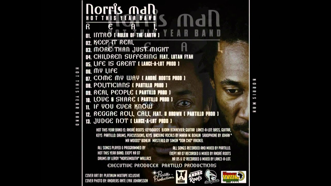 Norris Man & Lutan Fyah - Children Suffering (prod by Hot This Year band)