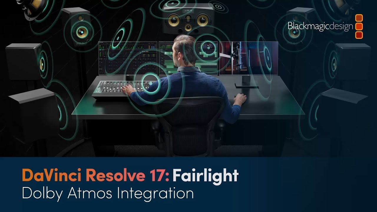DaVinci Resolve 17 &mdash; Fairlight 7, технология Dolby Atmos