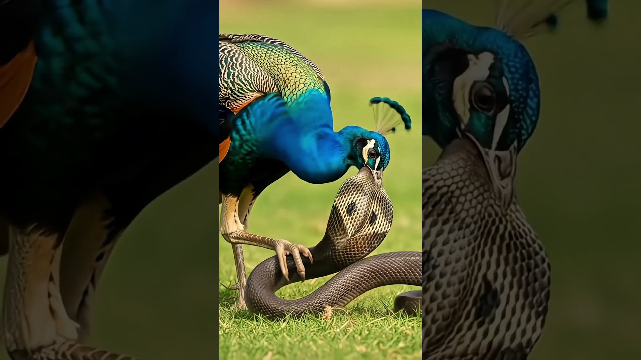 Peacock vs Snake | Real Fight & Amazing Animal Facts