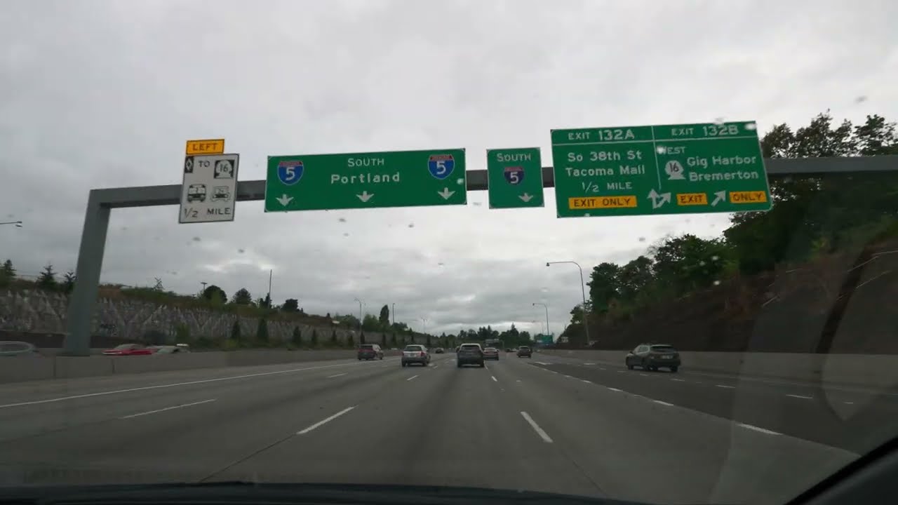 Tacoma, Washington to Astoria, Oregon Drive・4K HDR