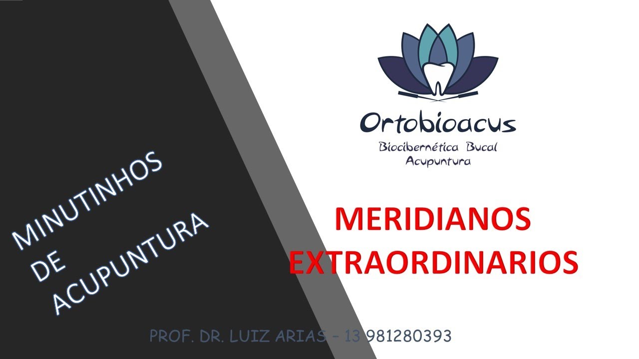 #1 MINUTINHOS DE ACUPUNTURA - Meridianos Extraordinários (VASOS MARAVILHOSOS)