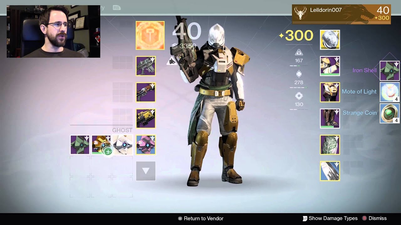 Destiny - Opening 4 Rank 5 Iron Banner Packages!