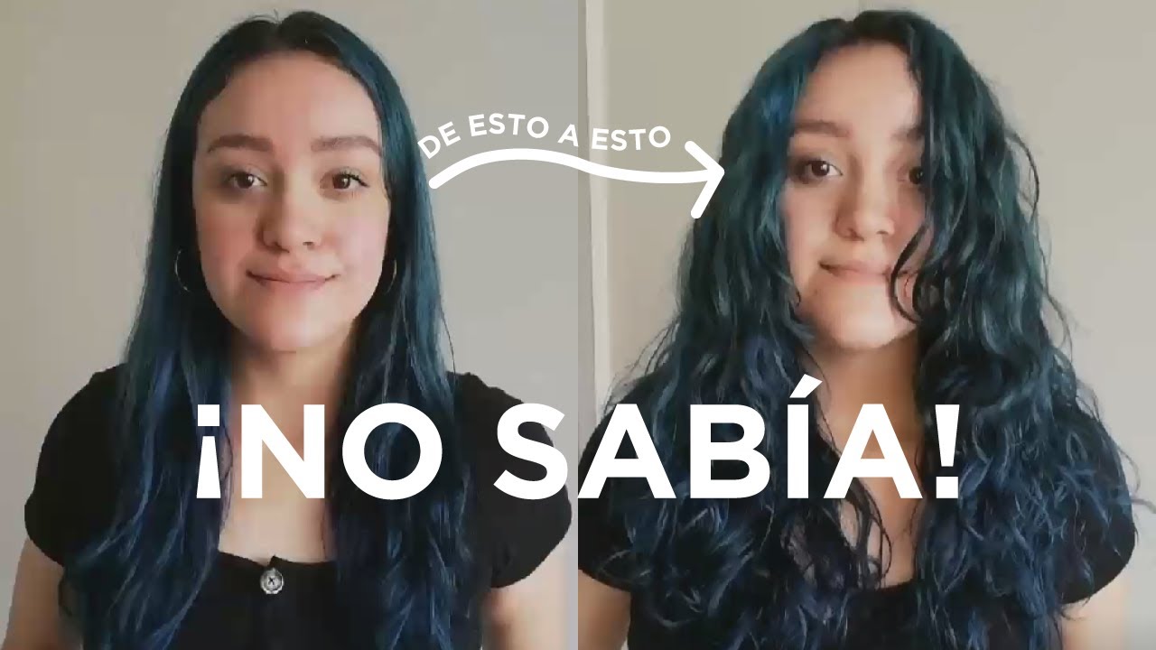 ¡NO SABÍA QUE TENÍA EL CABELLO RIZADO! 2B-2C | Mi Curly Girl Journey