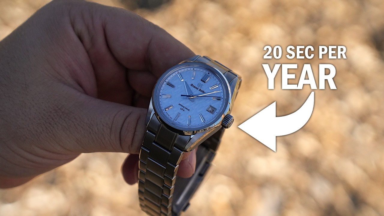 Самый точный пружинный привод Grand Seiko на сегодняшний день — SLGB003 Ice Forest UFA