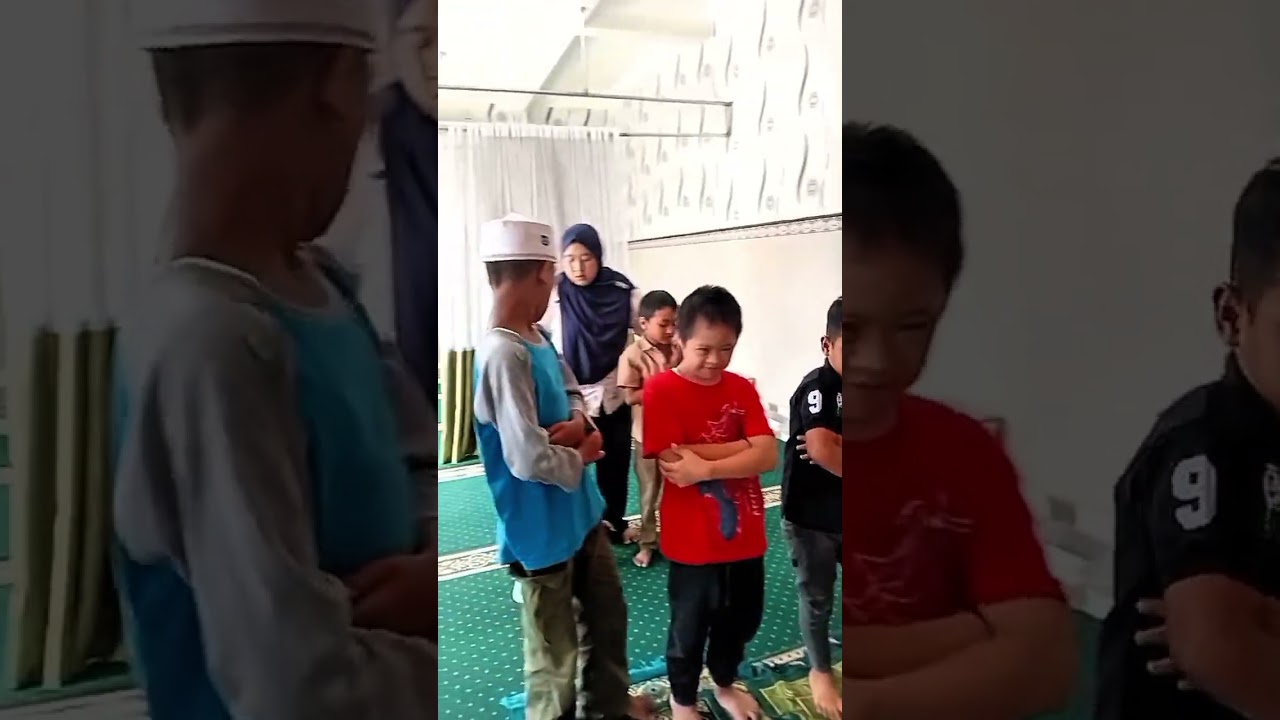 kelas inklusi belajar sholat berjamaah || #sekolah #inklusi #madrasah