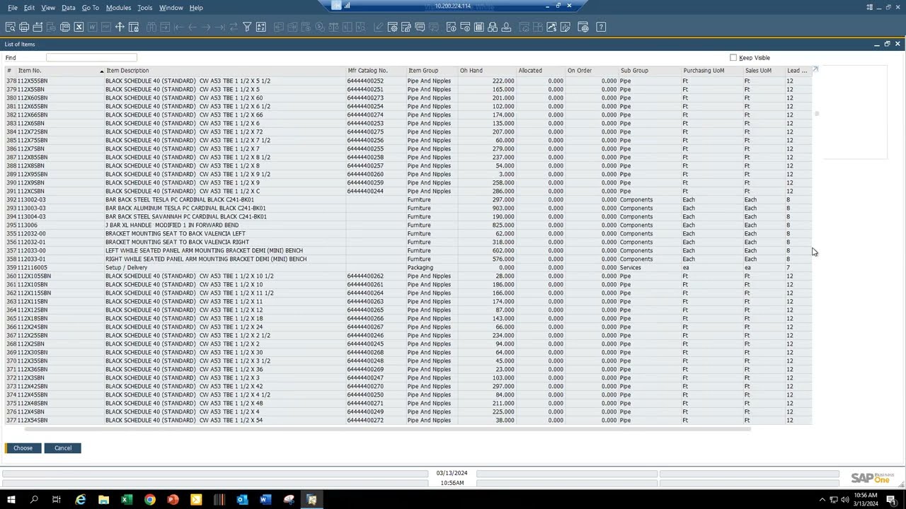 SAP Business One Out of the BOX WMS and Inventory Management.
