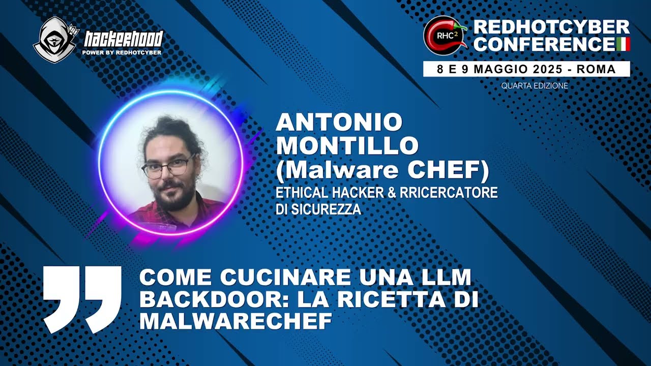 RHC Conference 2025 - Speech di Antonio Montillo, Manuel Roccon e Alessandro Sgreccia