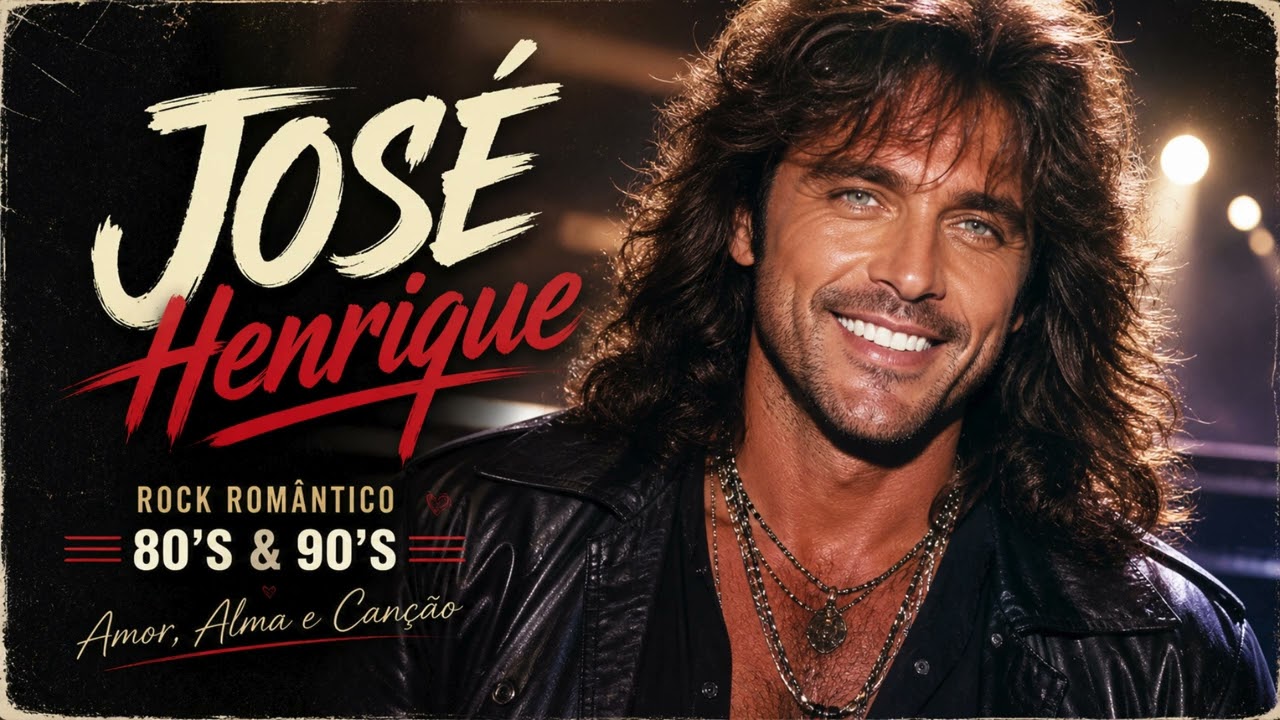 🎸 JOS&Eacute; HENRIQUE &ndash; ROCK ROM&Acirc;NTICO 80/90 💔 | AS M&Uacute;SICAS QUE VOC&Ecirc; AINDA VAI SENTIR