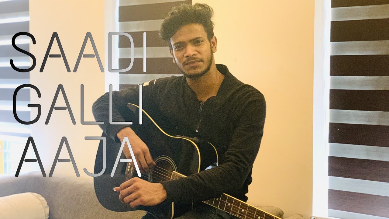 Saadi Galli Aaja | Abhinav Santhosh | Acoustic Guitar Cover
