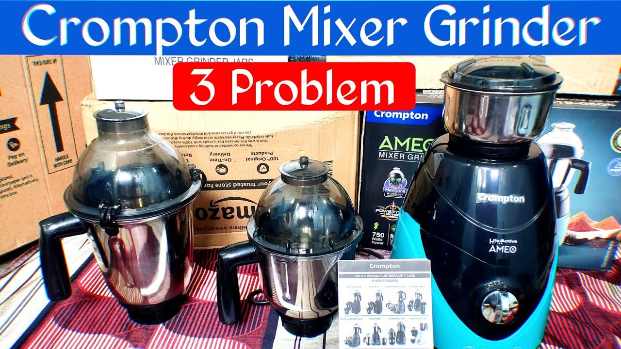 Best Mixer Grinder in India 2024 || Crompton Ameo Mixer 750W || Buying Guide Mixer Juicer Grinder...
