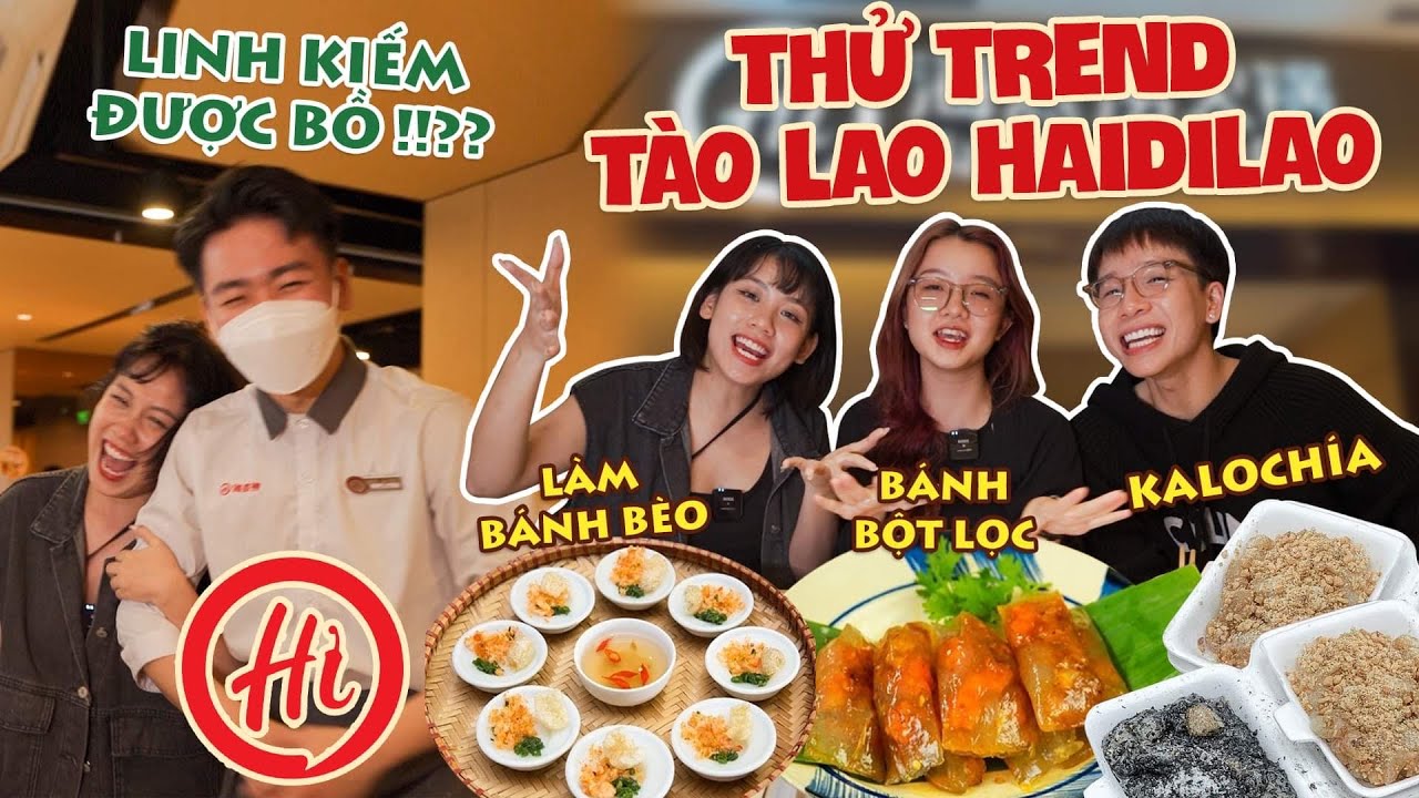HAIDILAO quay trở lại: làm bánh bèo, bánh bột lọc, cơm trùm mền, bật mí “secret code” mới toanh !!??