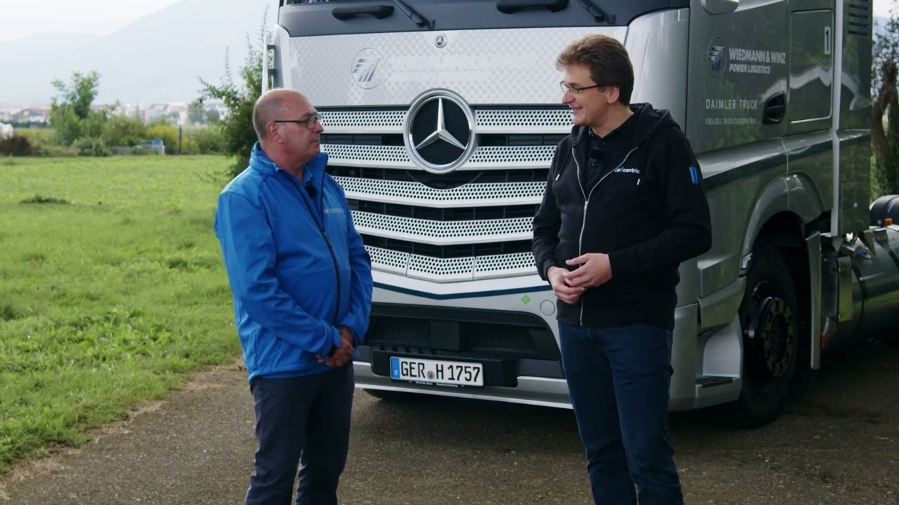 Cellcentric Interview: Erste Erfahrungen als Testfahrer des neuen Mercedes-Benz GenH2 Truck
