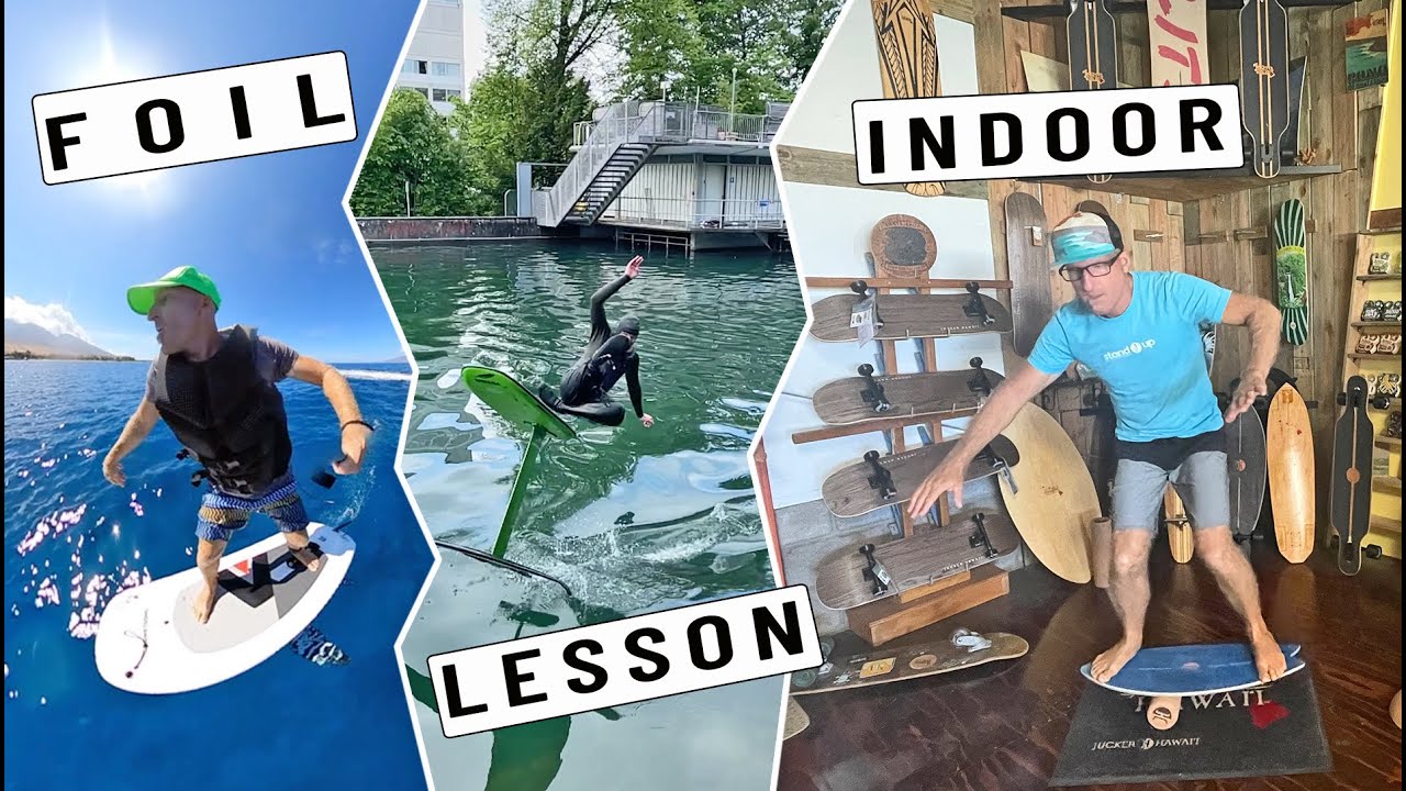 Beginners guide to foiling tips and tricks to practice with a balance board