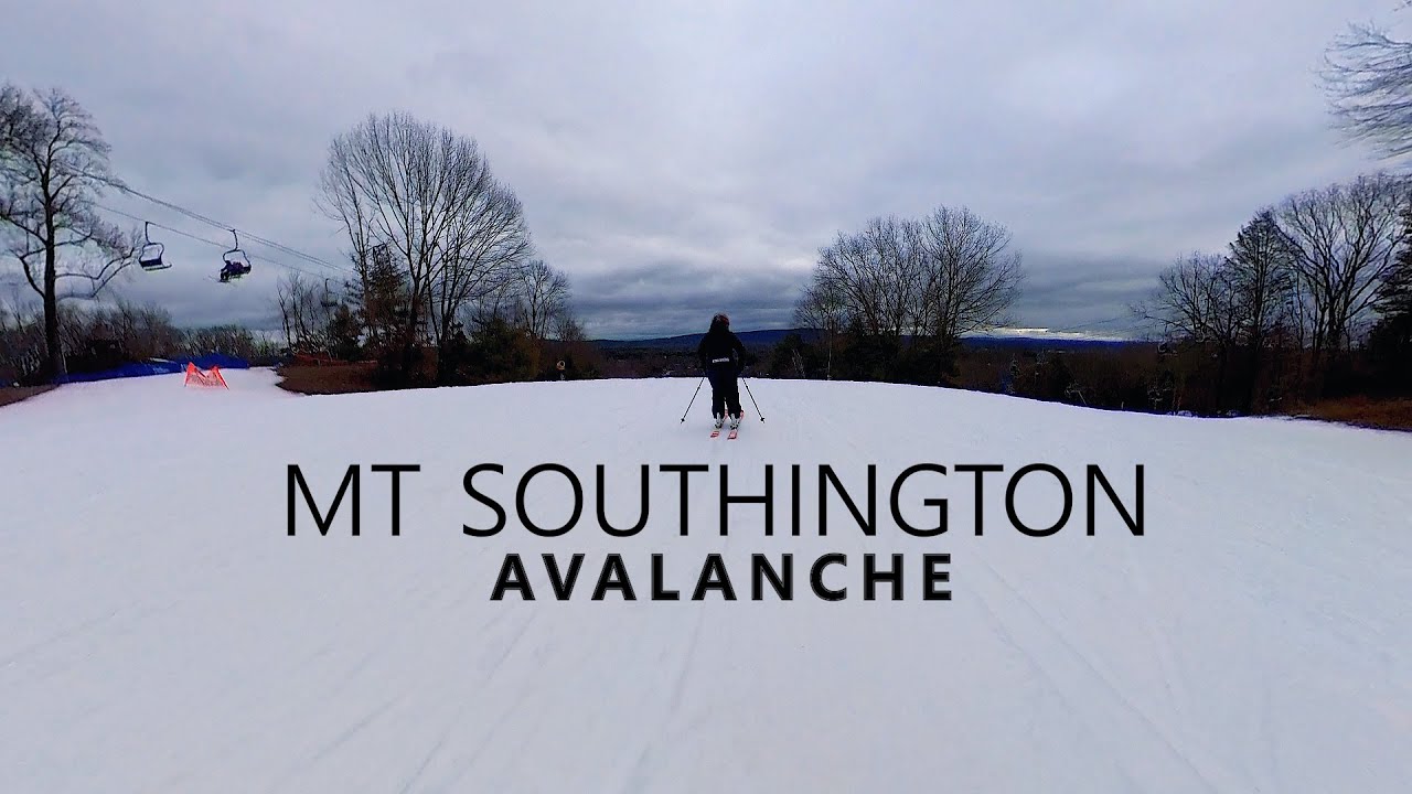 MT Southington 01 - CT Local Ski Resort, Avalanche trail