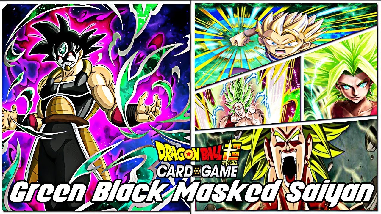 Dragon Ball Super TCG | Green Black Masked Saiyan Deck Profile! | *SUPER CONSISTENT*