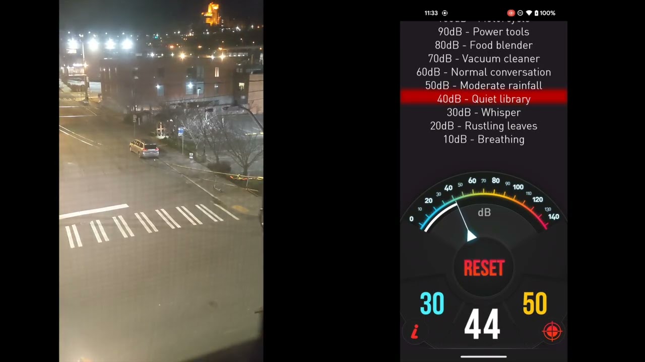 Seattle Chinatown/International District Road Noise 2/7/2026