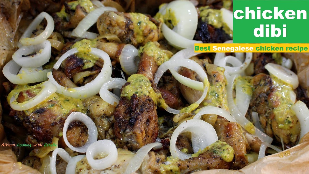 Chicken Dibi | Afra | Easy Recipe | African Cooking with Estelle |