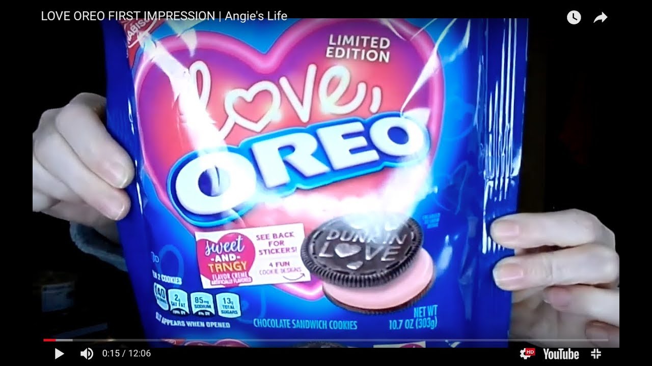 NEW LOVE OREO FIRST IMPRESSION | Angie's Life