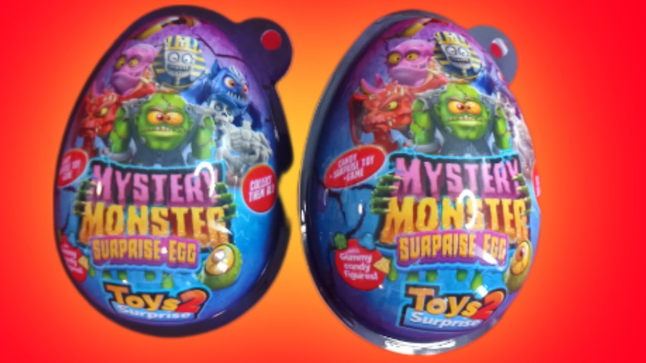 Mystery Monster Surprise Egg! Part 1
