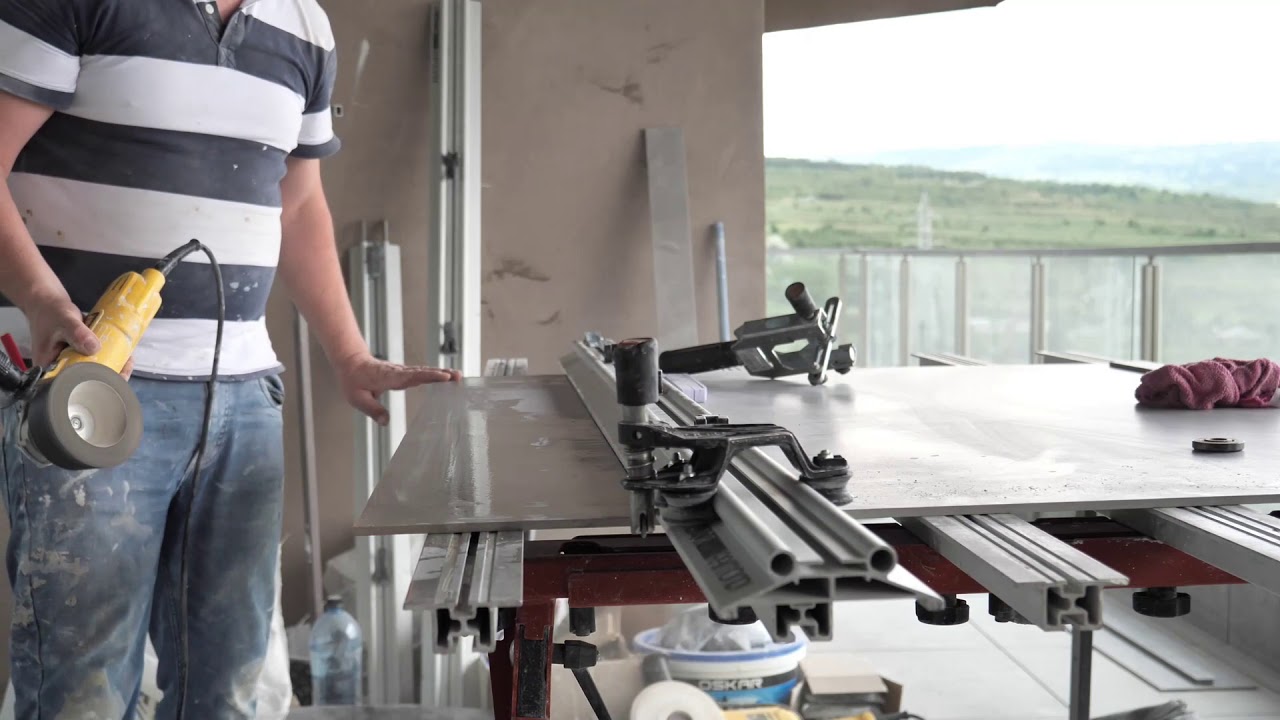 Taiere si profilare ceramica in 45 grade - iDesign