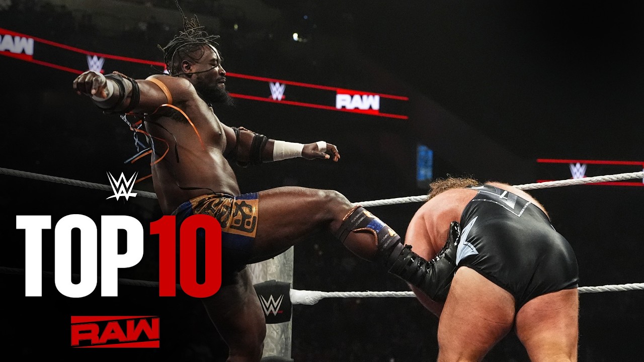 Топ-10 моментов Raw: WWE Top 10, 4 мая 2026 года