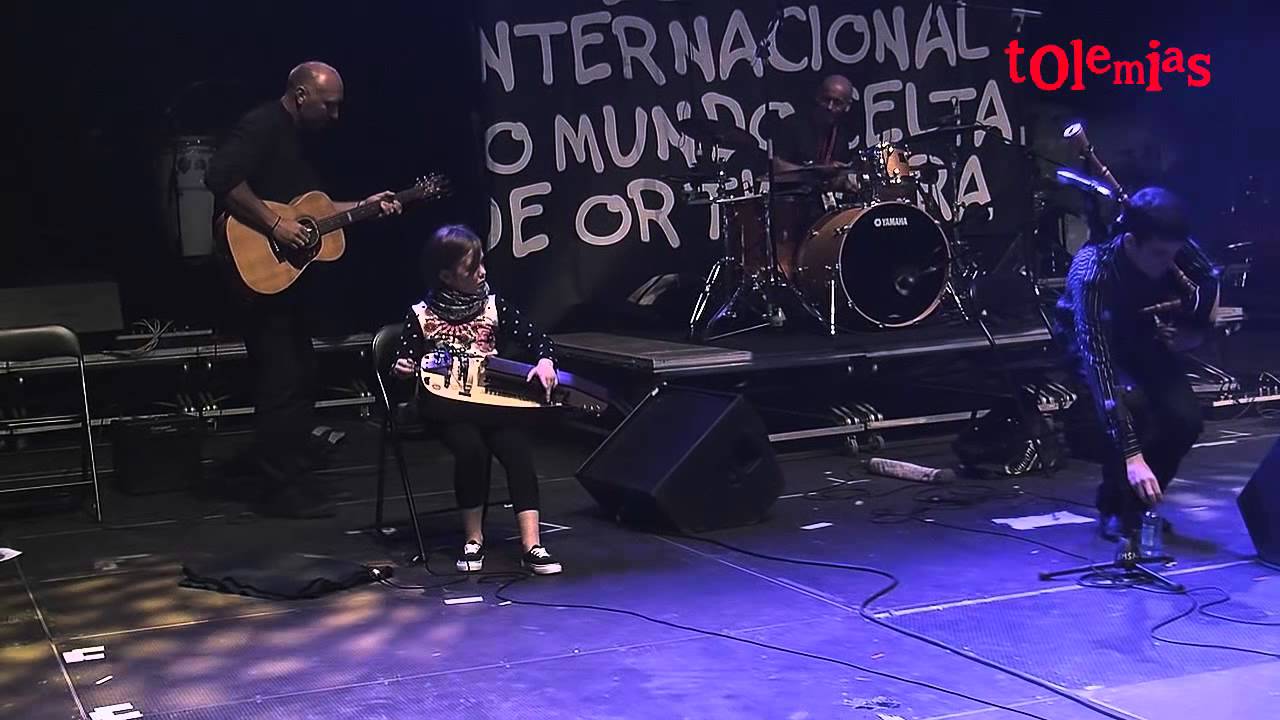 BellónMaceiras Quinteto & María López. Festival de Ortigueira 2014. Muiñeira de Pontesampaio