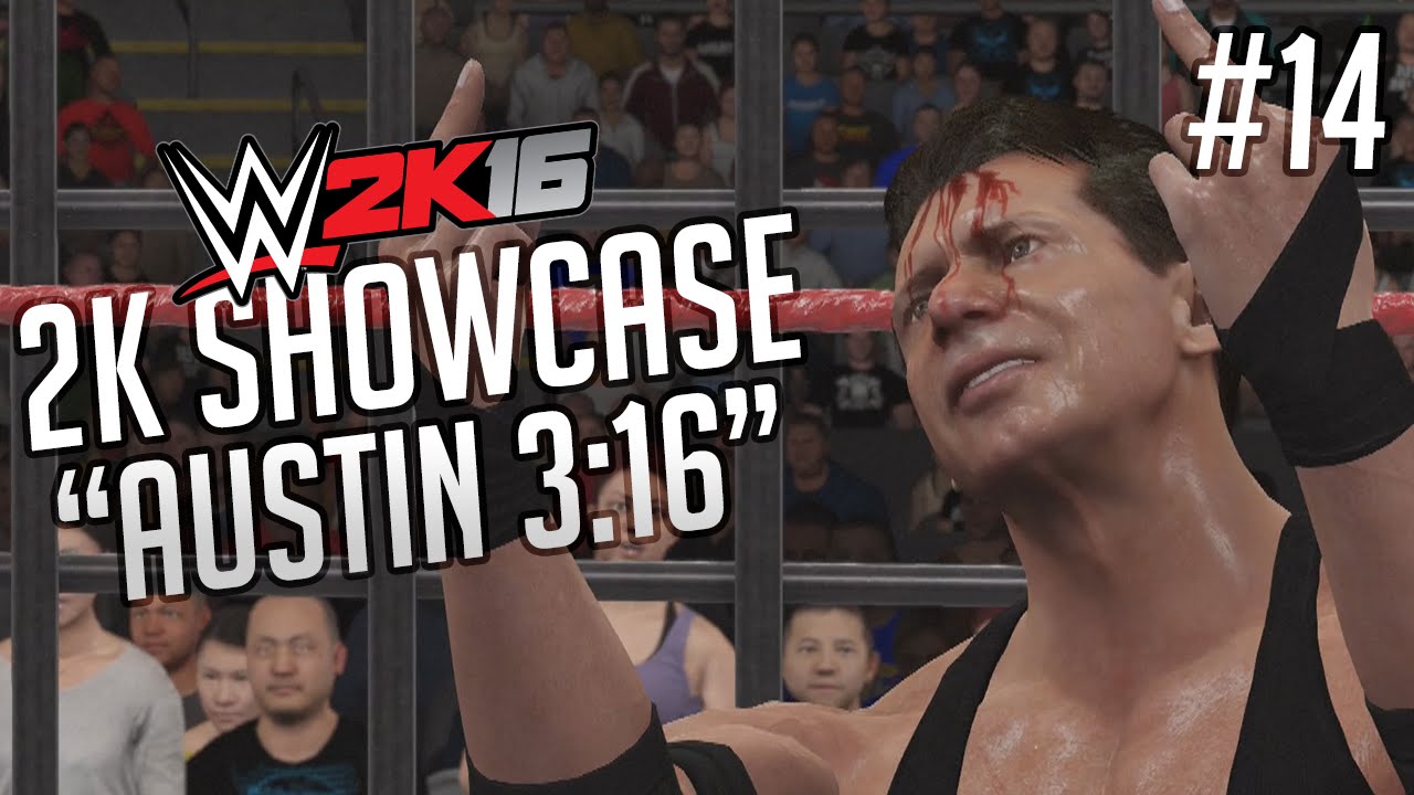 WWE 2K16 2K Showcase - Austin 3:16 Gameplay Walkthrough Part 14