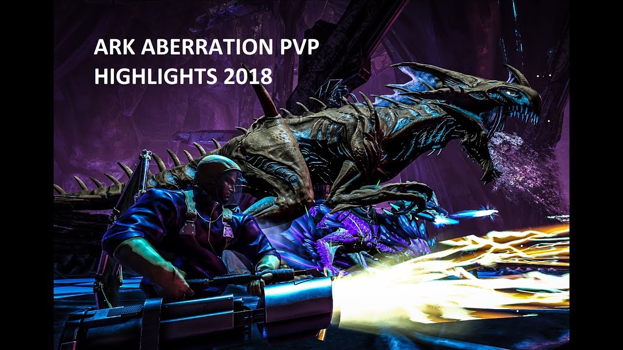 ARK: ABERRATION PvP |2018 HIGHLIGHTS | MEGALO DESTRUCTION
