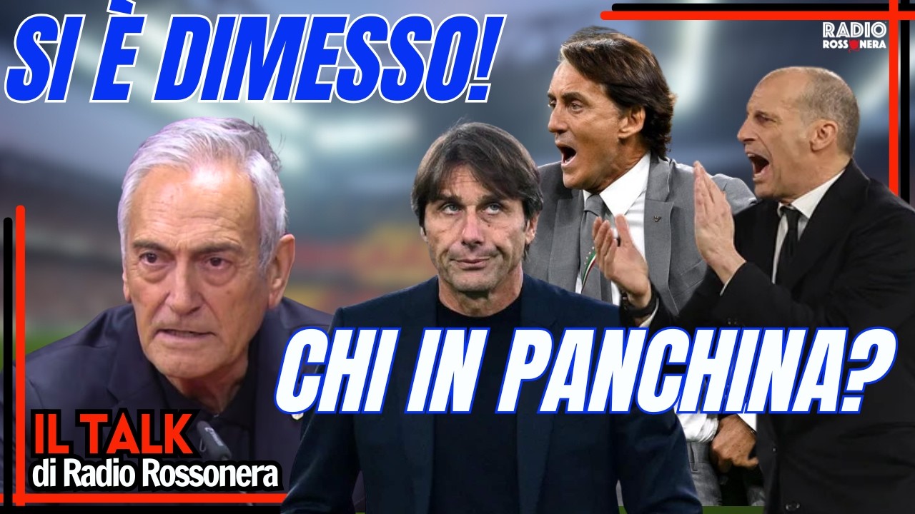 ULTIM'ORA: GRAVINA SI &Egrave; DIMESSO! | Radio Rossonera Talk