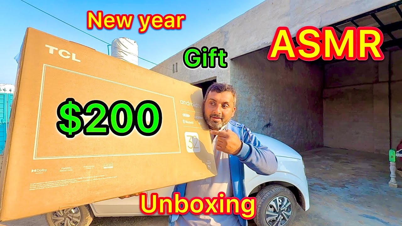 ASMR new year gift 🎁 unboxing for my kids |Asmr $200 gift unboxing 