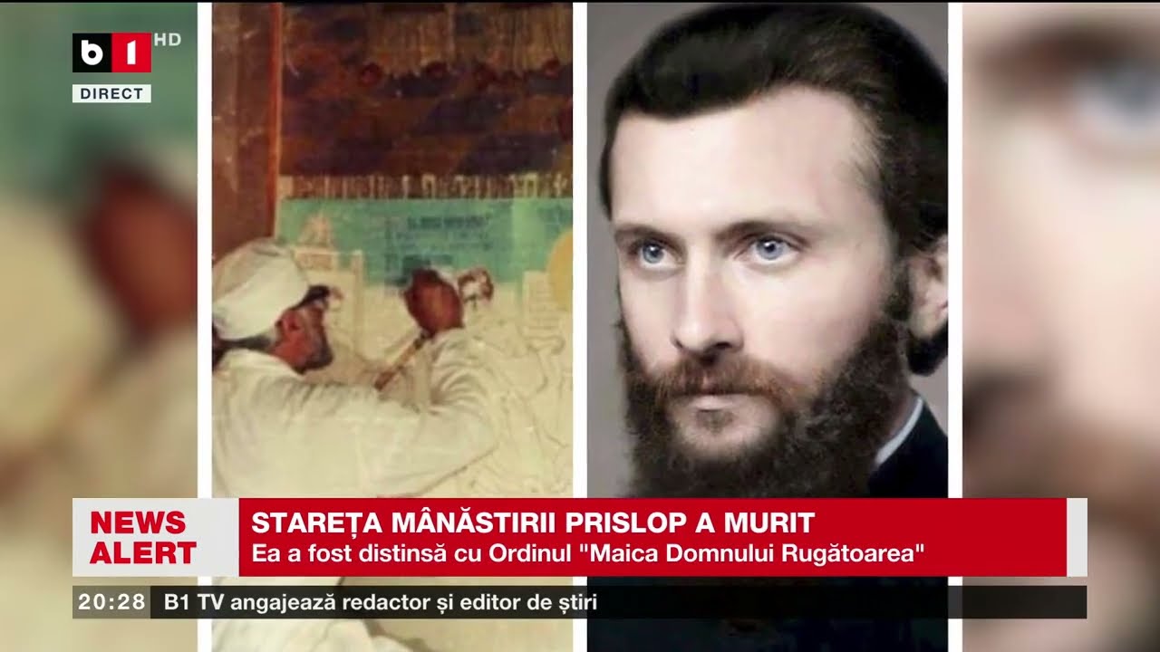 STAREȚA MÂNĂSTIRII PRISLOP A MURIT. MAICA PAVELIDA A FOST APROPIATĂ DE DUHOVNICUL ARSENIE BOCA. B1TV
