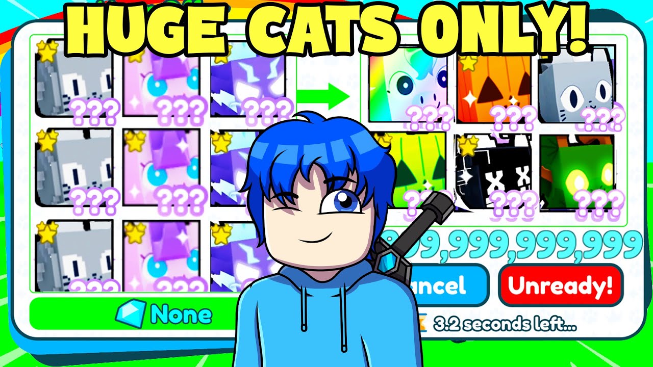 I traded my huge cats to RUSSO! (pet simulator x)