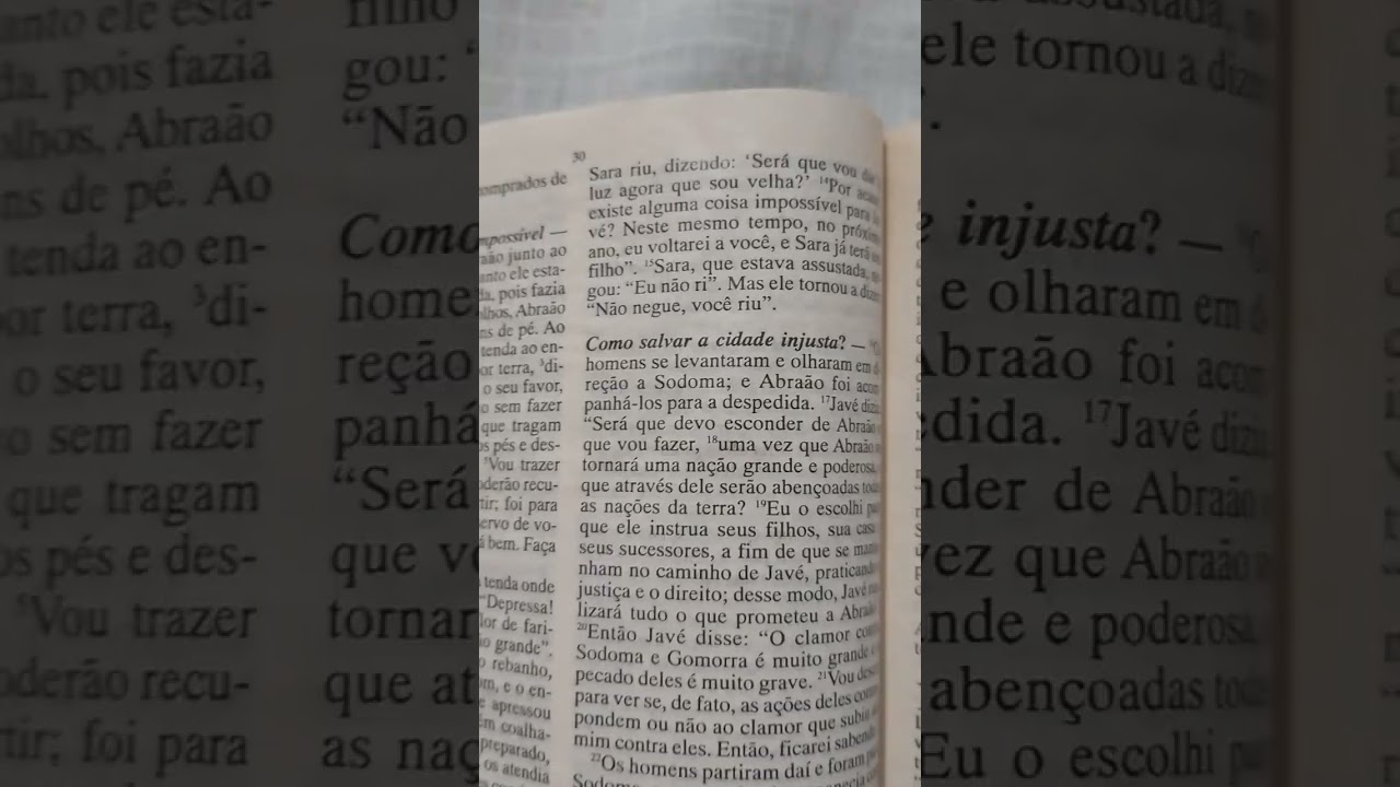 Gênesis 18 *PARA DEUS NADA É IMPOSSÍVEL*