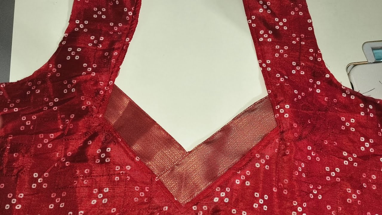 Beautiful blouse design 