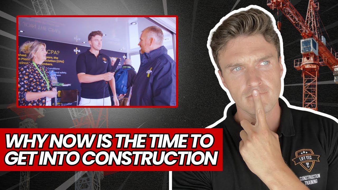 UK Construction: How To Become a Crane Operator | Why Now Is The Time To Get Into Construction