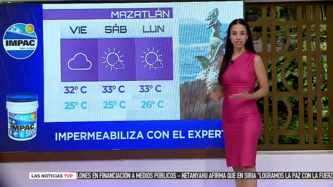 El clima de hoy con Micaela Millán 🌤️  | La chica del clima TVP