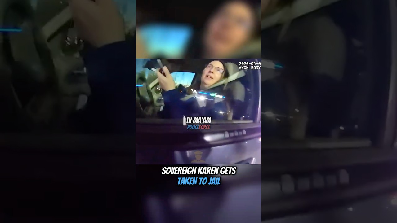 Sovereign Karen Gets Taken To Jail 🤣