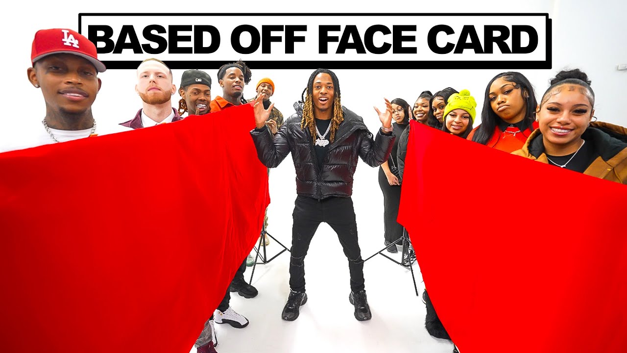 Blind Dating Based Off Face Card!