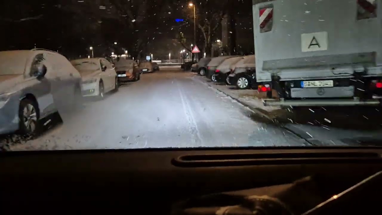 Moin frohes neues Jahr mit Schnee #rockse#45kmh #elektromobilität #ami #opelrockse
