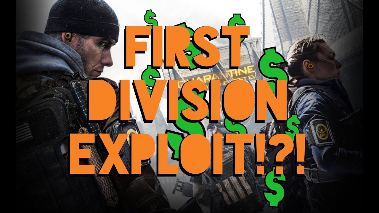 Get Rich Quick! | The Division's First Exploit!?!